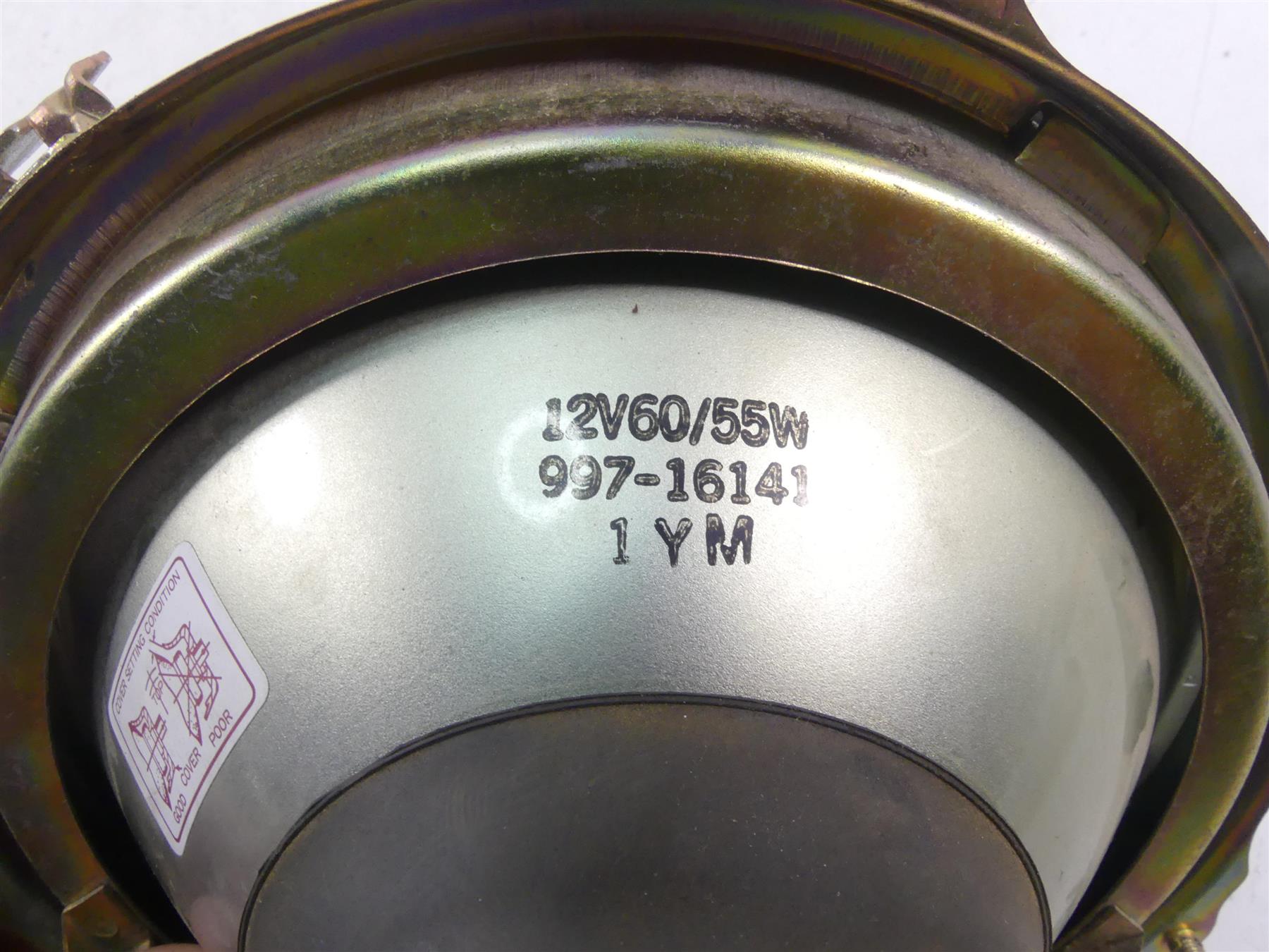 2002 Yamaha XVS1100 V-Star Headlight Head Light Lamp Lens 4NK-84320-00-00 {{ shop.shopifyCountryName }} - Mototech271