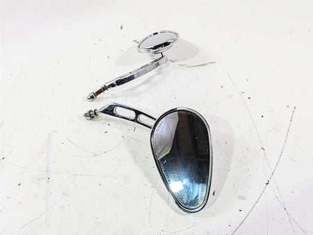 2007 Harley Touring FLHTCU SE CVO E-Glide Chrome Mirror Set - Pits 91951-07 {{ shop.shopifyCountryName }} - Mototech271