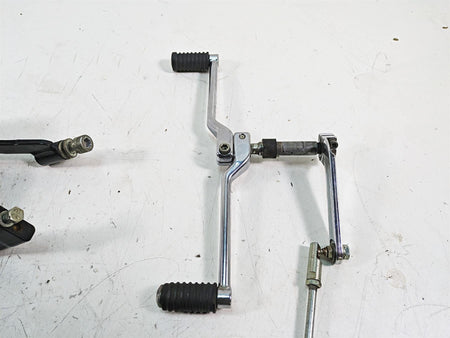 2008 Harley FLHTCU Electra Glide Left Bent Floor Board + Shift Lever 33895-82E {{ shop.shopifyCountryName }} - Mototech271