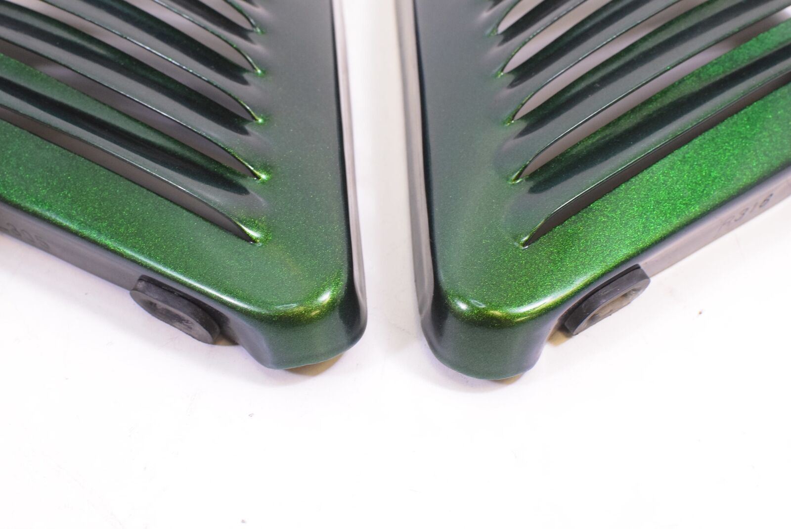 2006 Harley VRSCA V-Rod Frame Neck Cover Set - Dragon Green 66155-03 {{ shop.shopifyCountryName }} - Mototech271