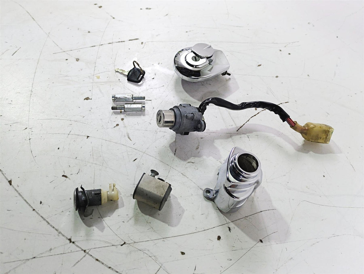 2002 Honda GL1500 CD Valkyrie Deluxe Ignition Switch Key Lock Set 35010-MZ0-A40 {{ shop.shopifyCountryName }} - Mototech271