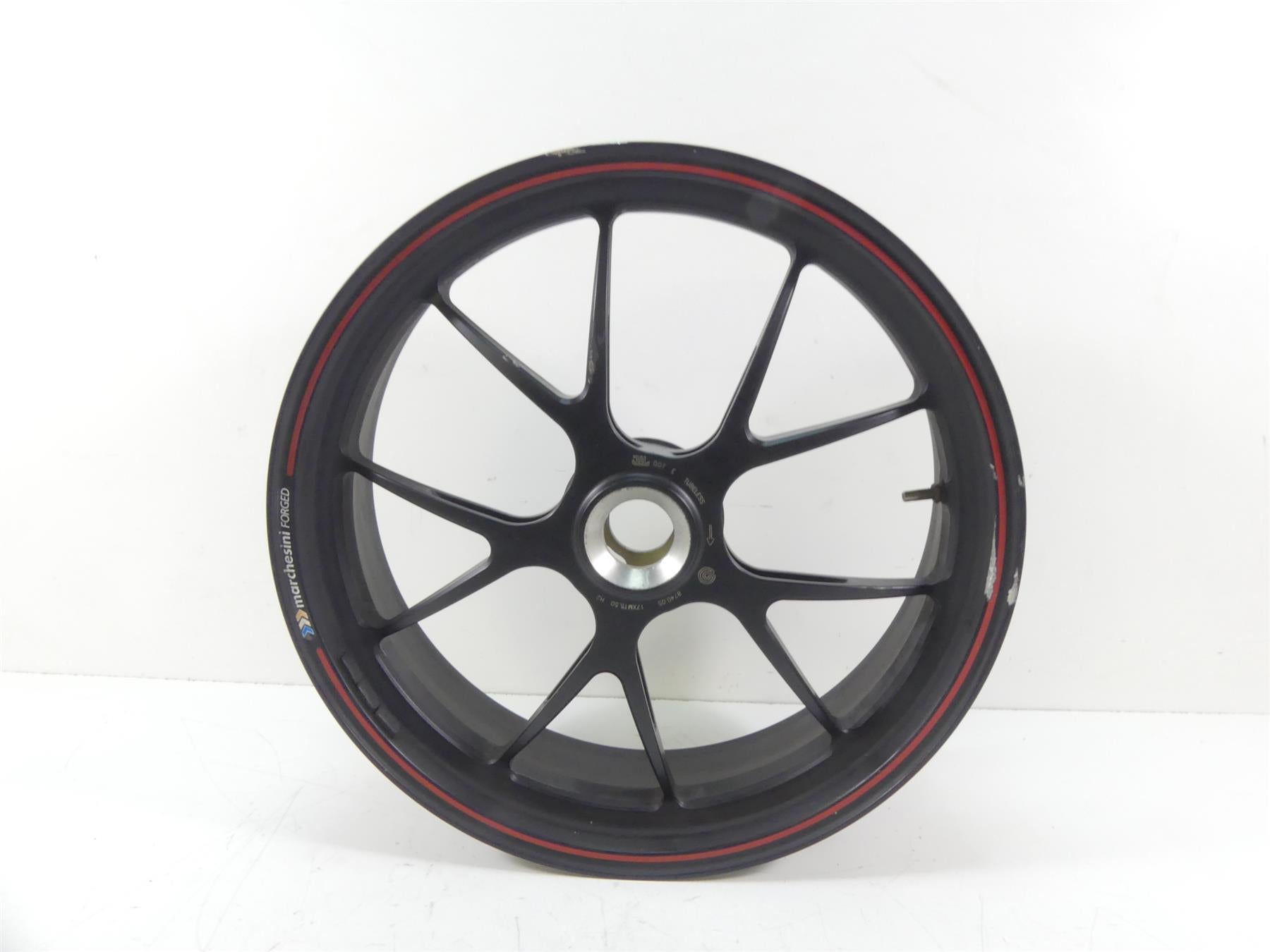 2011 Ducati Hypermotard 1100 SP Marchesini Forged Rear Wheel Rim 17x5.5 50221291 | Mototech271