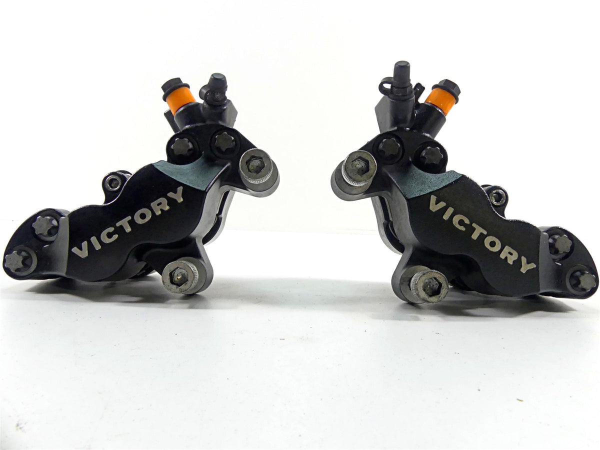 2011 Victory Cross Country Front Brake Caliper Set 1911513 1911512 {{ shop.shopifyCountryName }} - Mototech271