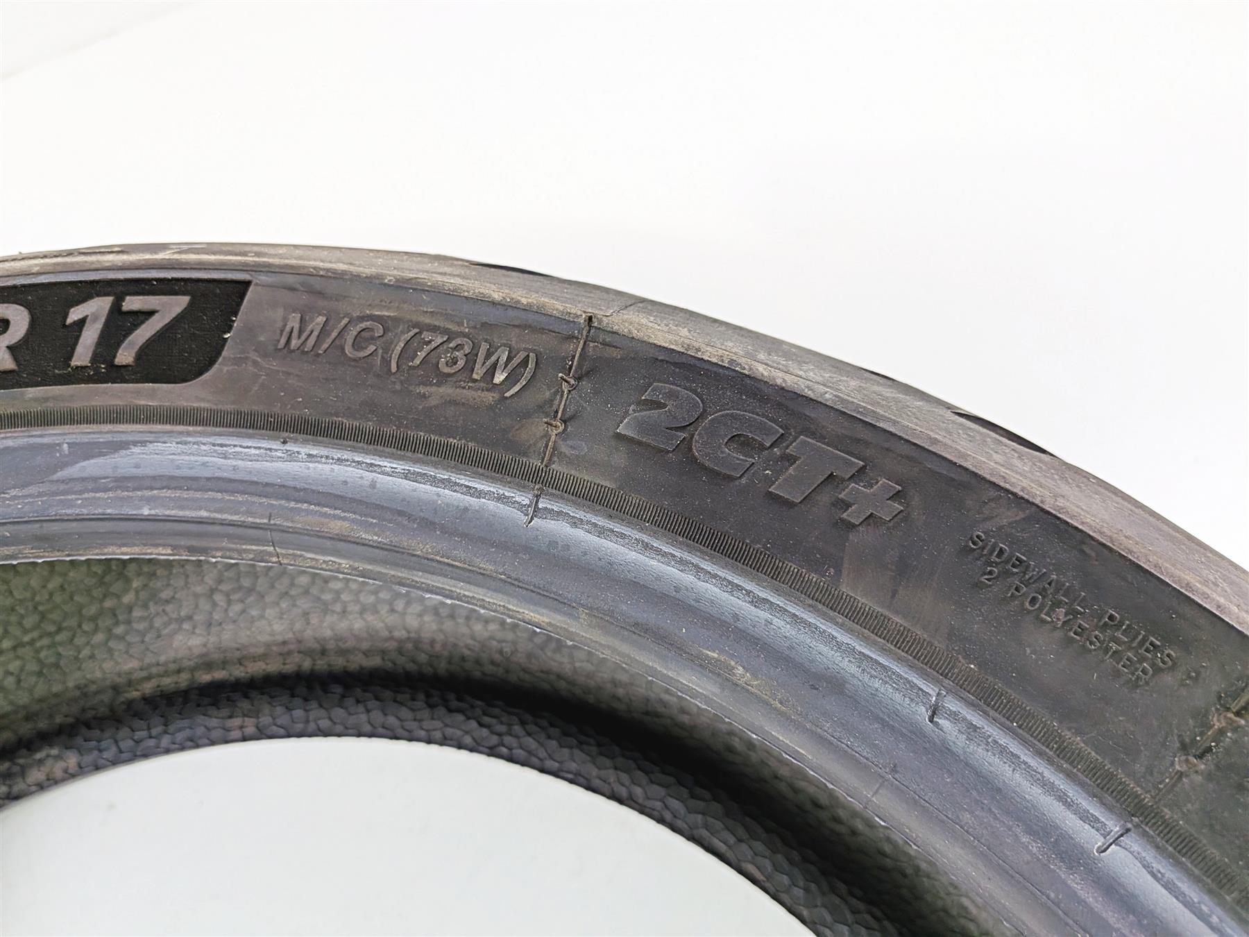 Used Rear Motorcycle Tire Michelin Road 6 GT 2CT+ 180/55R17 89542 {{ shop.shopifyCountryName }} - Mototech271