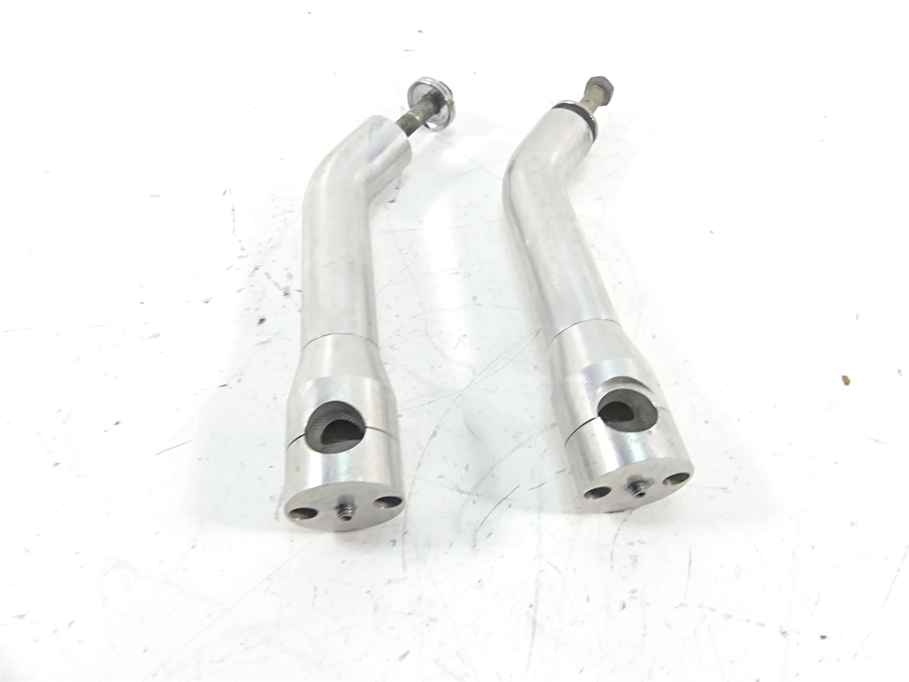2009 Big Dog K9 9" Tall Lean Back Aluminum Handlebar Holder Riser Set for 1" Bars {{ shop.shopifyCountryName }} - Mototech271