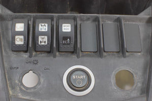 2016 Can-Am Maverick 1000R STD Center Console Switch Set Start 4WD 715002178