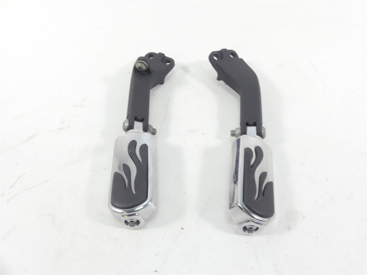 2009 Harley FXDL Dyna Low Rider Rear Passenger Footpeg Set 49224-06A 49230-06 {{ shop.shopifyCountryName }} - Mototech271