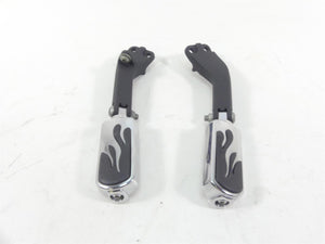 2009 Harley FXDL Dyna Low Rider Rear Passenger Footpeg Set 49224-06A 49230-06