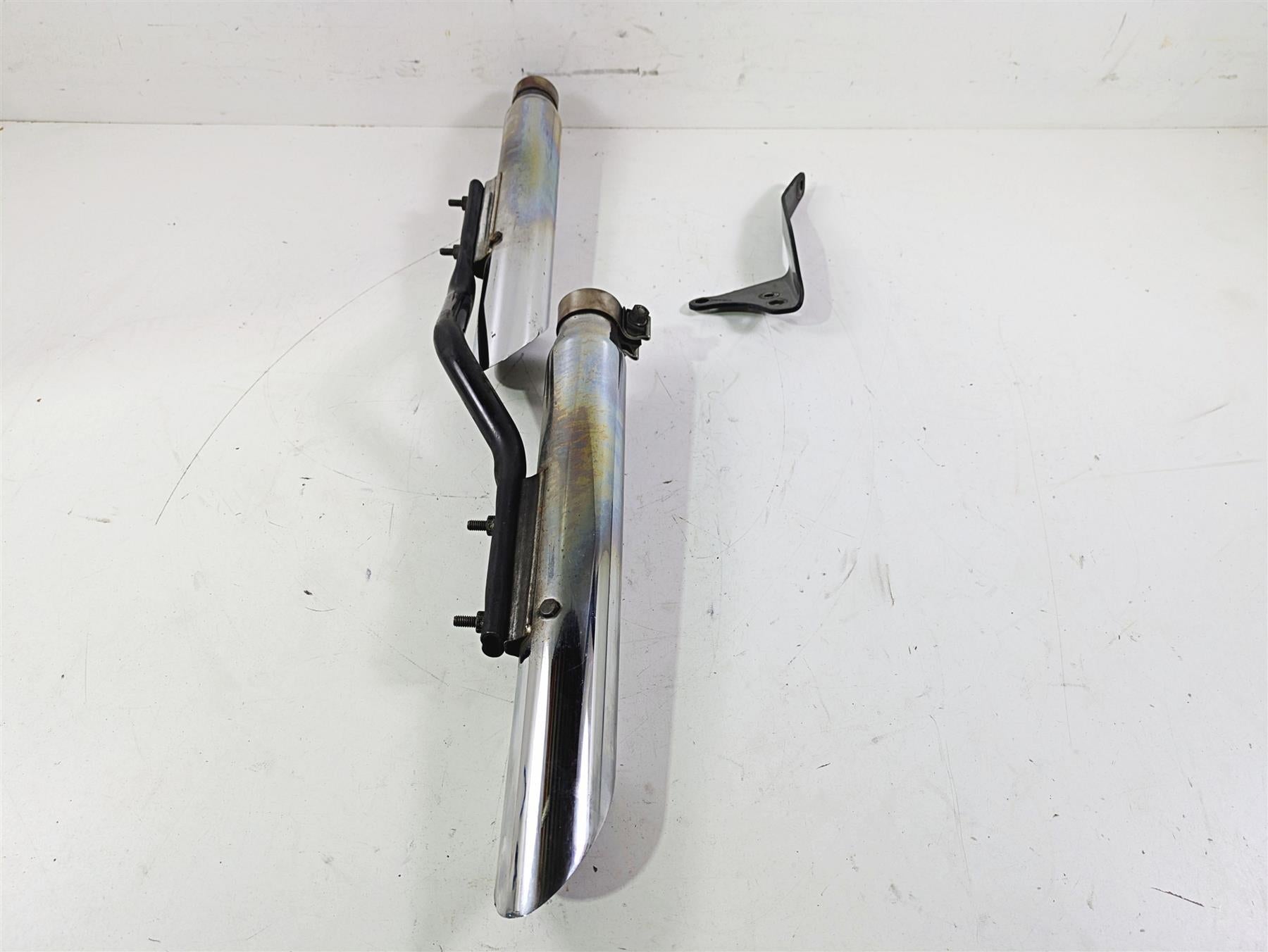 2002 Harley Dyna FXDL Low Rider Slash Cut Exhaust Muffler Set 65674-95 65695-95 {{ shop.shopifyCountryName }} - Mototech271