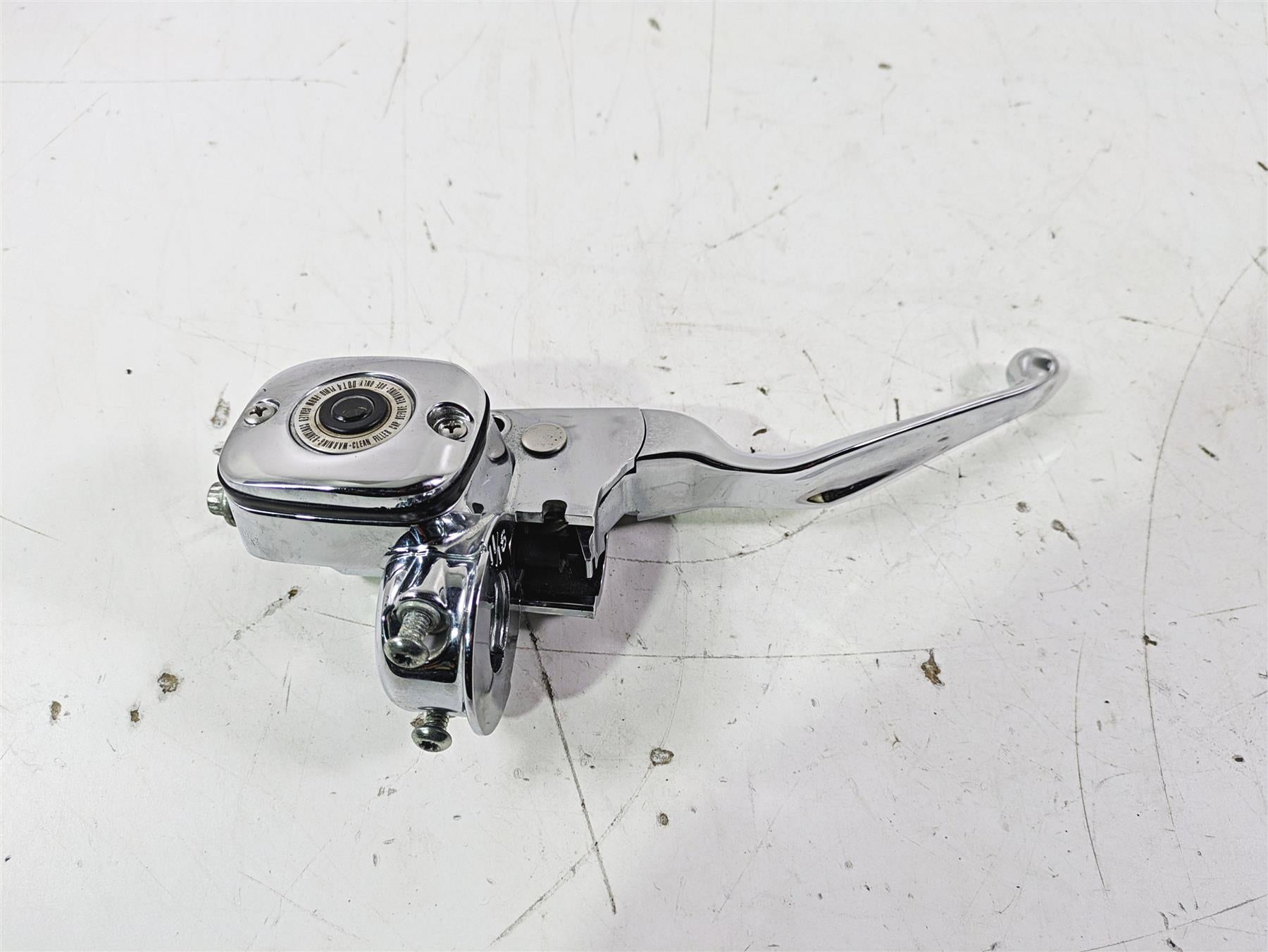 2007 Harley Touring FLHTCU SE CVO E-Glide Front Chrome Master Cylinder 41700740 {{ shop.shopifyCountryName }} - Mototech271
