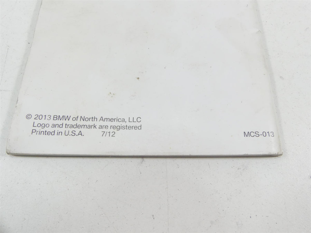 2013 BMW R1200GS K255 Adventure Owners Rider Manual Book 01418534017 {{ shop.shopifyCountryName }} - Mototech271