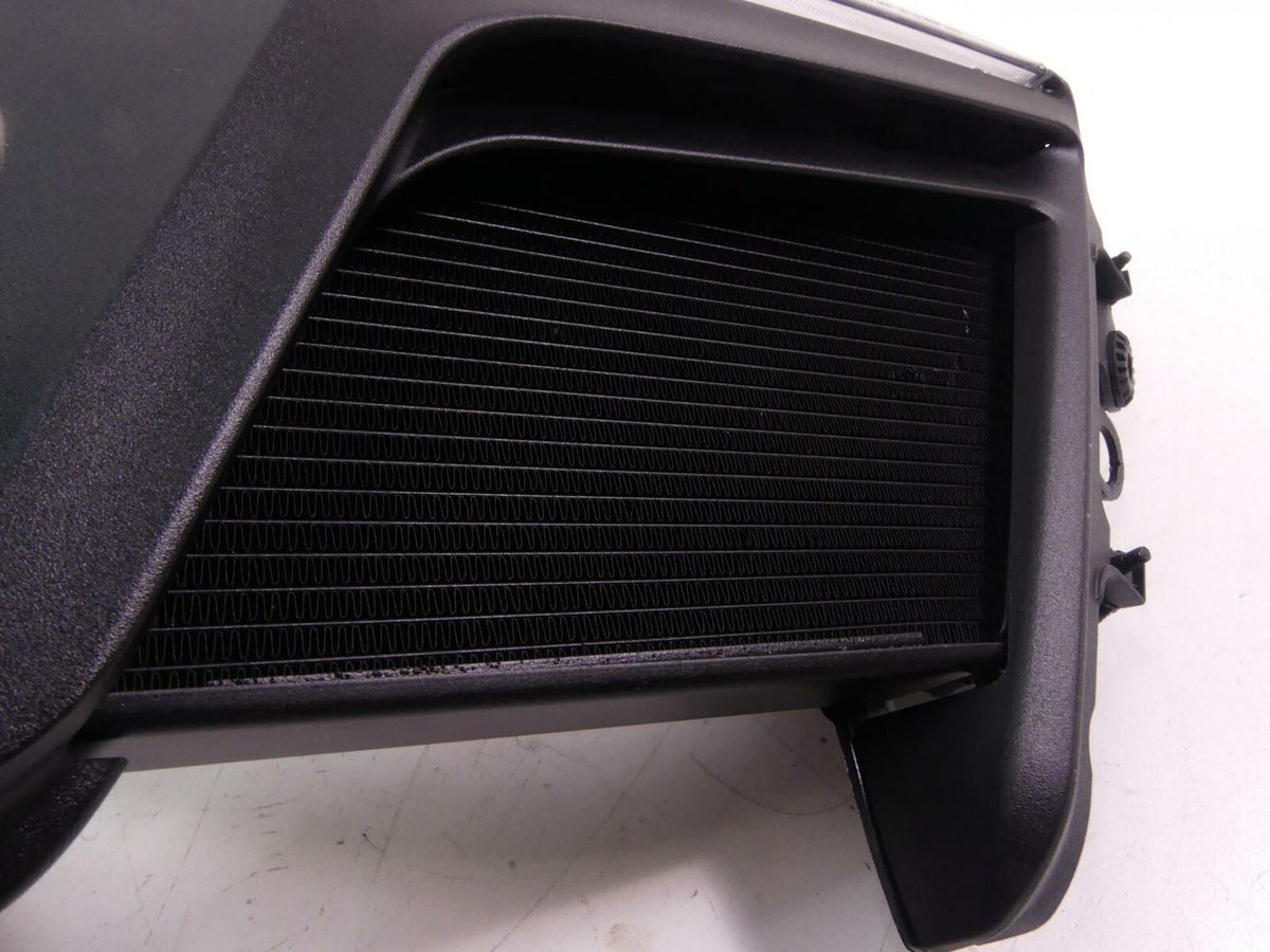 2015 Ducati Diavel Carbon Left Blinker Radiator Fan Hoses Cover Set 54840891B {{ shop.shopifyCountryName }} - Mototech271