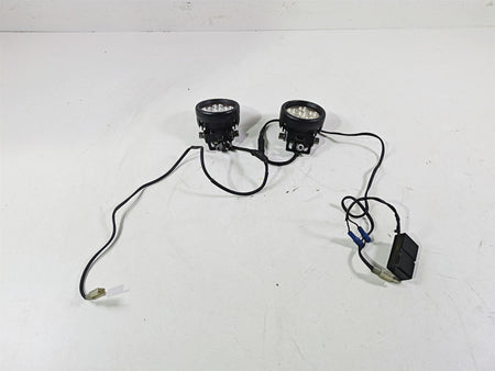 2016 Moto Guzzi Stelvio 1200 8V NTX Rugged Ridge Led Fog Spot Light Lamp Set {{ shop.shopifyCountryName }} - Mototech271