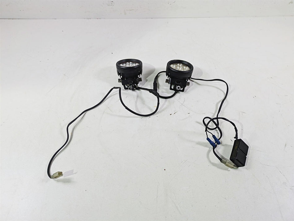 2016 Moto Guzzi Stelvio 1200 8V NTX Rugged Ridge Led Fog Spot Light Lamp Set {{ shop.shopifyCountryName }} - Mototech271