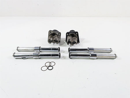 1990 Harley Touring FLHTC Electra Glide Push Rod Tapped Guide Covers 18540-83C {{ shop.shopifyCountryName }} - Mototech271