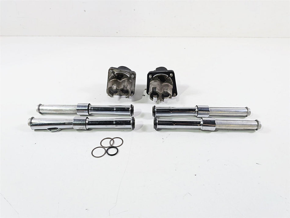1990 Harley Touring FLHTC Electra Glide Push Rod Tapped Guide Covers 18540-83C {{ shop.shopifyCountryName }} - Mototech271