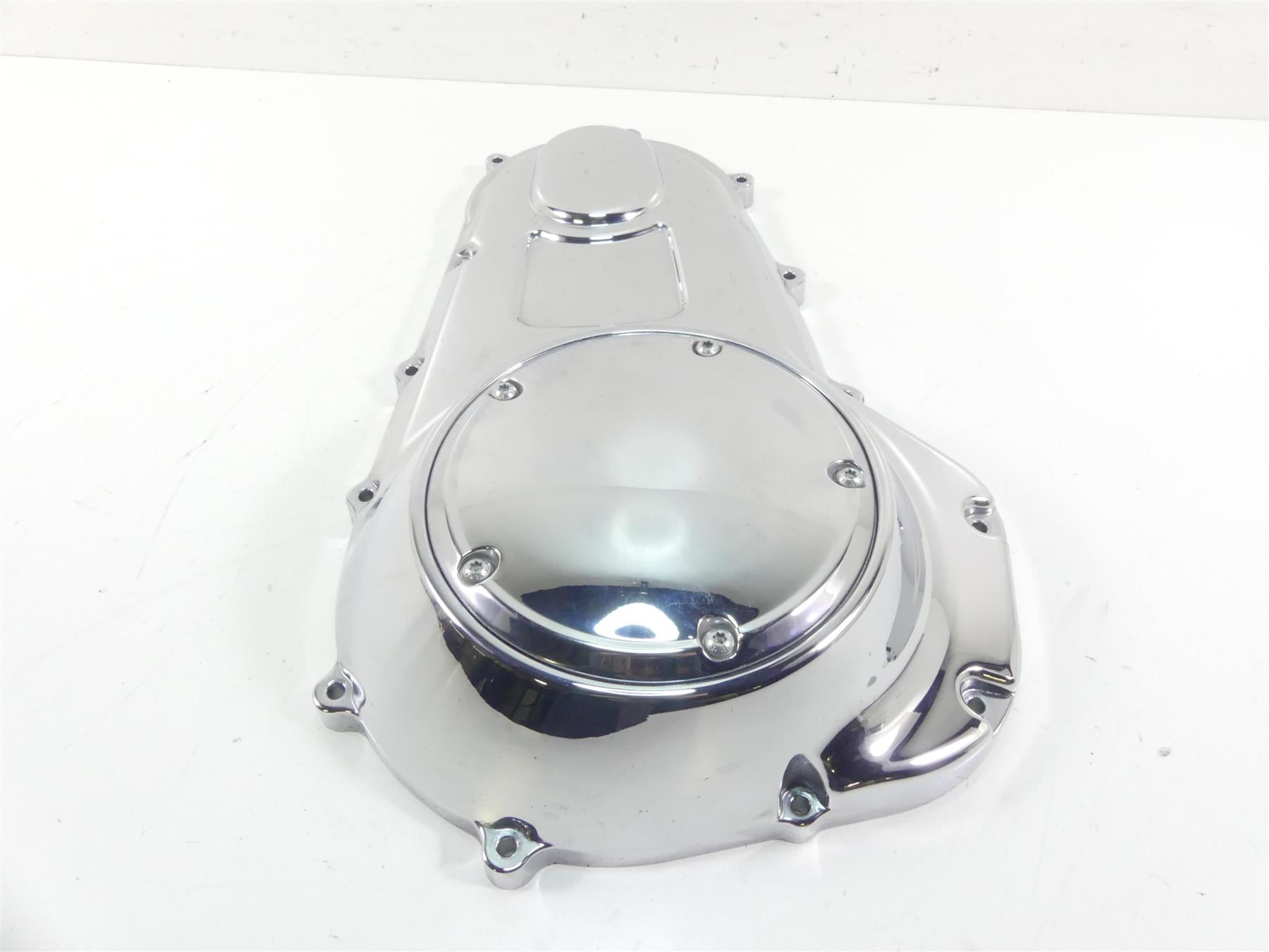 2009 Harley FLHTCU SE4 CVO E-Glide Outer Primary Drive Clutch Cover 60685-07 {{ shop.shopifyCountryName }} - Mototech271