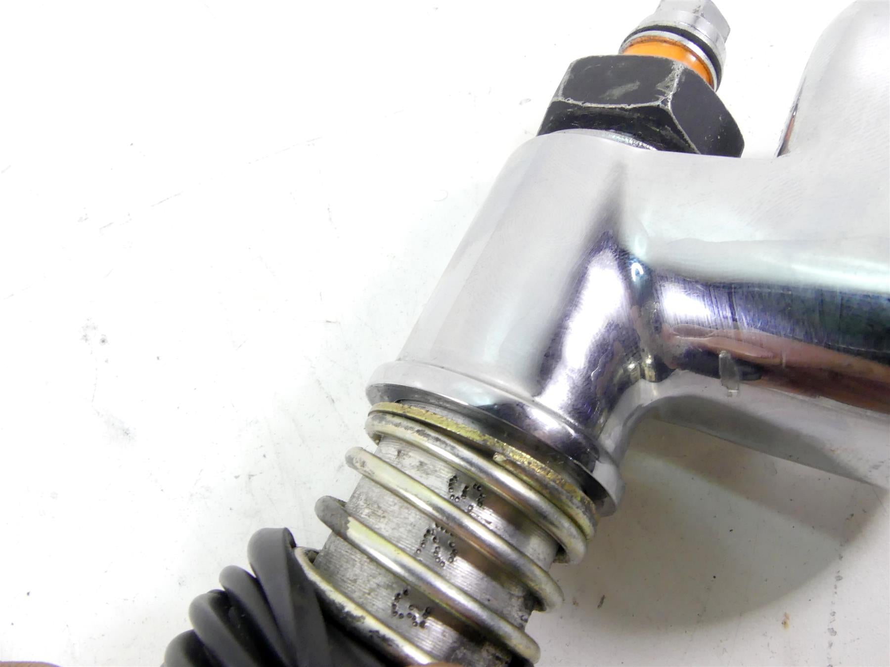 2017 Harley Softail FXSB Breakout Rear Chrome Brake Master Cylinder 41767-05E {{ shop.shopifyCountryName }} - Mototech271