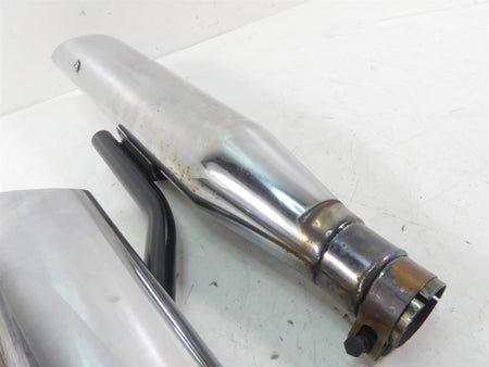 2008 Honda V-Twin VTX1800 N3 Cobra Slash Cut Slip On Exhaust Pipe Muffler 1176SC {{ shop.shopifyCountryName }} - Mototech271