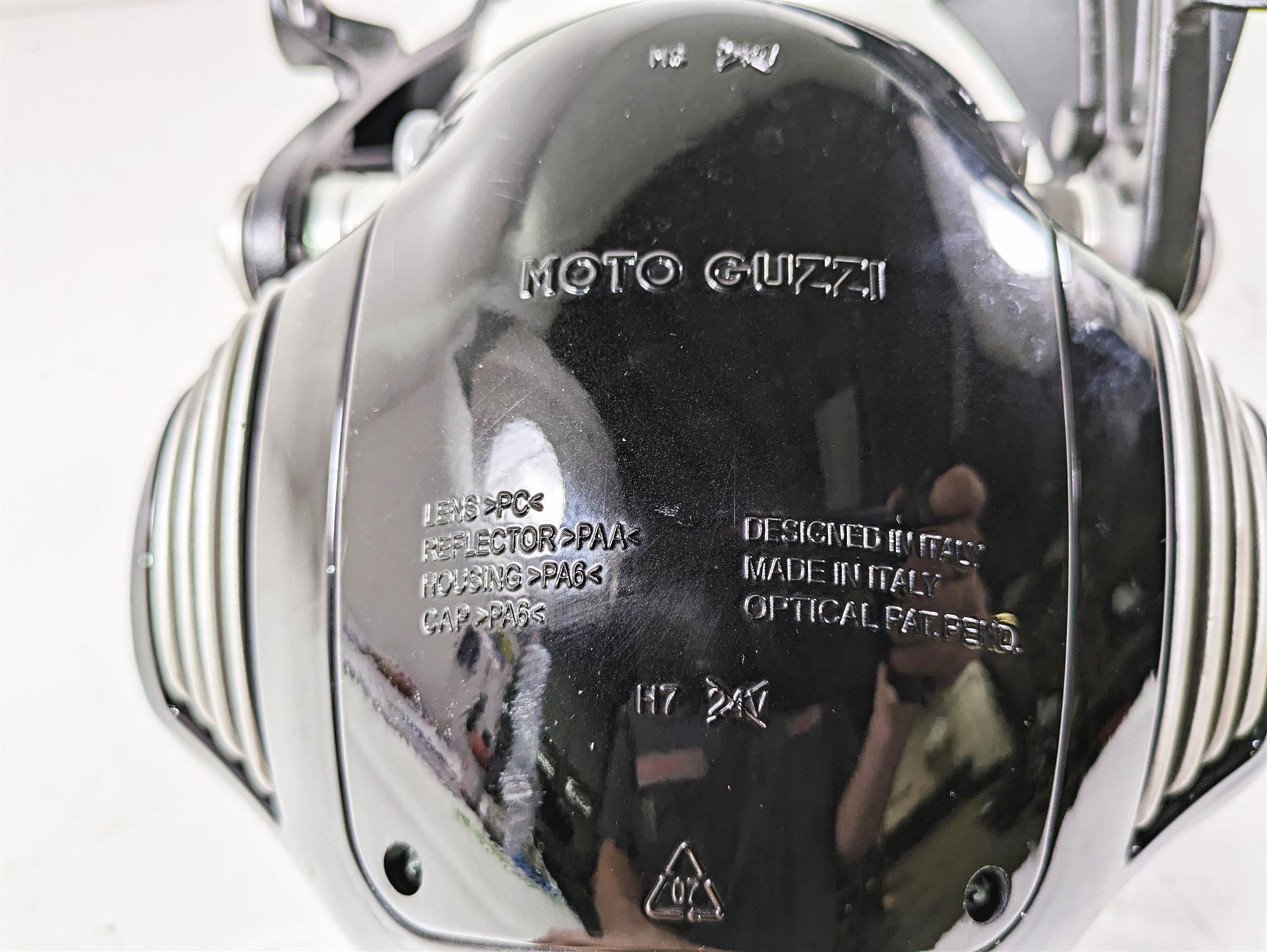 2014 Moto Guzzi California 1400 Touring Headlight Lamp & Mounts 887453 {{ shop.shopifyCountryName }} - Mototech271