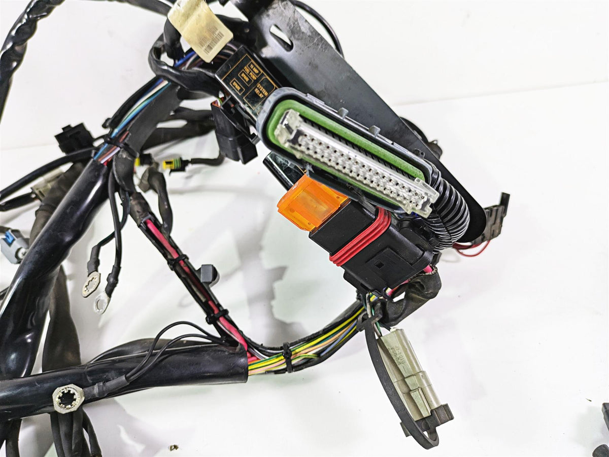 2009 Harley FLSTSB Cross Bones Wiring Harness Loom - No Cut 70431-08A {{ shop.shopifyCountryName }} - Mototech271