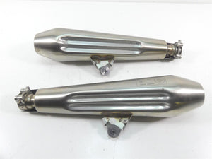 2017 Triumph Thruxton 1200R Exhaust Pipe Muffler Silencer Set T2203872 T2203878
