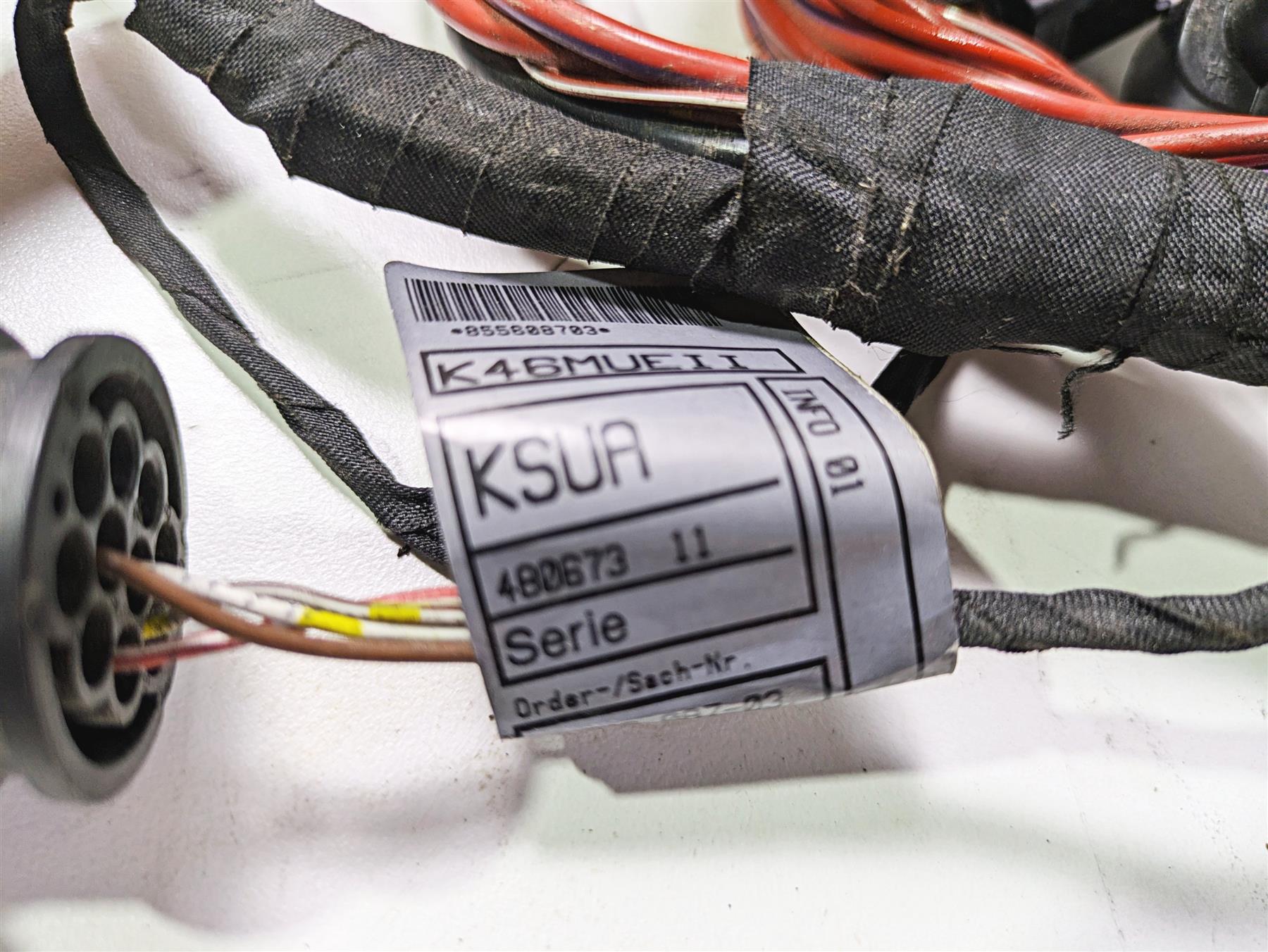 2016 BMW S1000RR K46 Main & Engine Wiring Harness Loom 12518556757 61118355084 {{ shop.shopifyCountryName }} - Mototech271