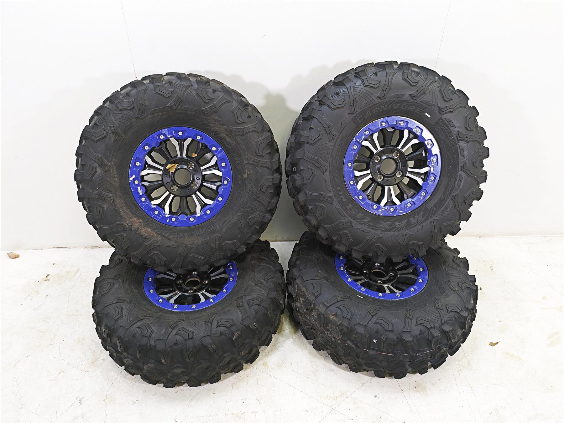 2018 Yamaha YXZ1000R EPS SS Wheel Set Maxxis Carnivore 32x10R14 Tires TM00155400
