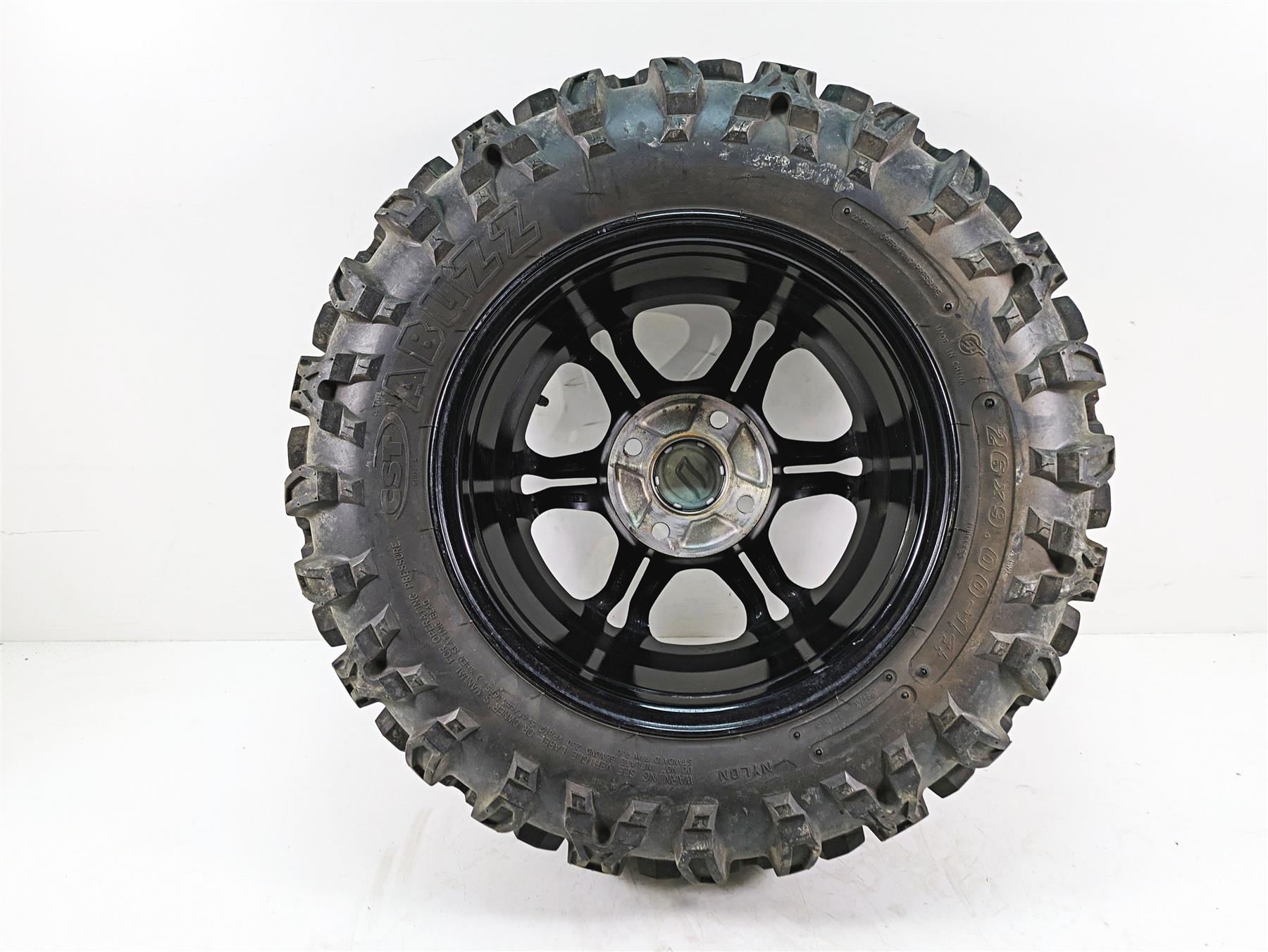 2021 CFMoto Zforce 500 Trail Left Front Wheel Abuzz CST 26x9-14 Tire 9SW0-070100 {{ shop.shopifyCountryName }} - Mototech271