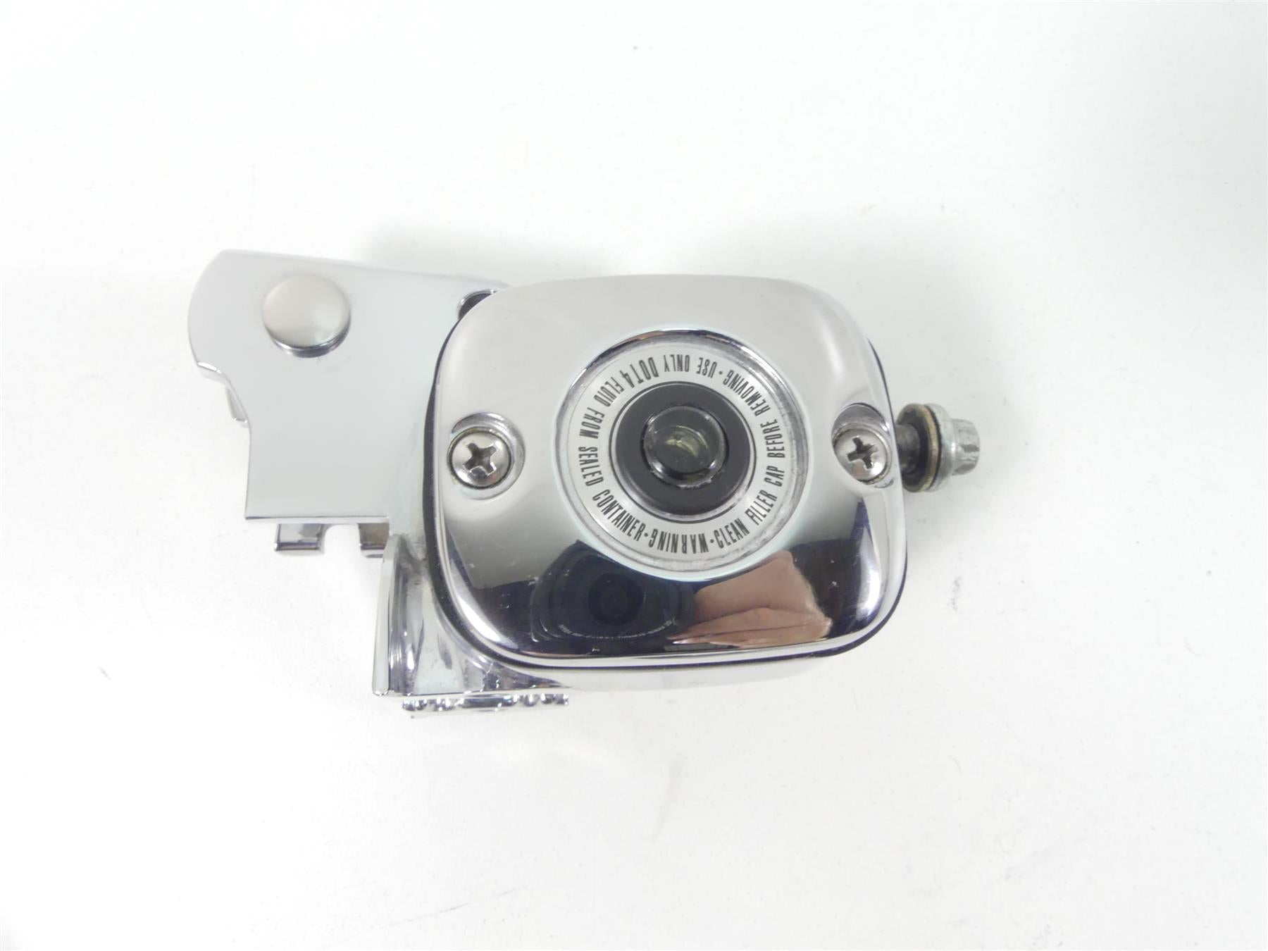 2007 Harley FLHTCU SE CVO Electra Glide Chrome Clutch Master Cylinder 46113-02 {{ shop.shopifyCountryName }} - Mototech271