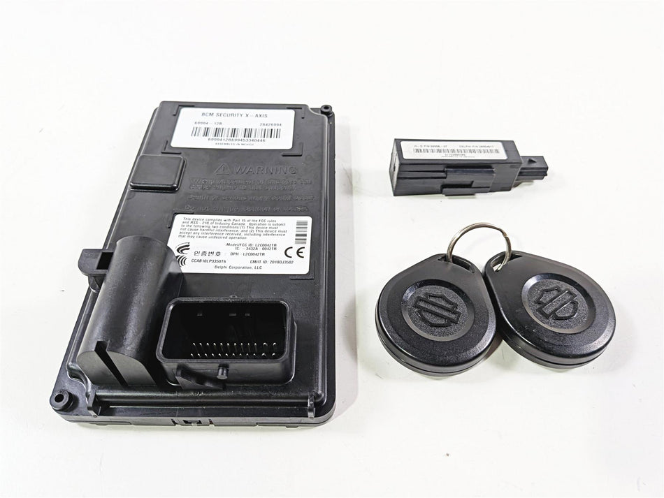 2016 Harley Touring FLHTK Electra Glide Bcm Engine Control Mod & Fob X-Axis 69994-12B-Mototech271