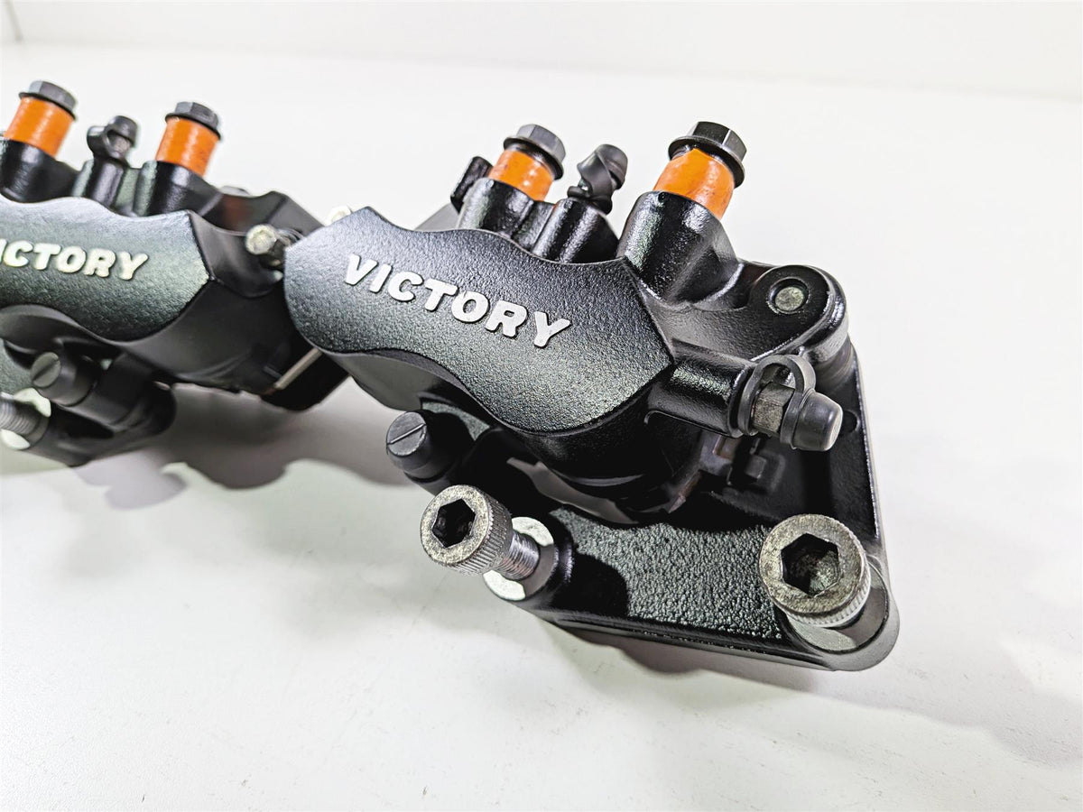 2013 Victory Vision Tour Nice Nissin Front Black Brake Calipers 1911510 1911511 {{ shop.shopifyCountryName }} - Mototech271