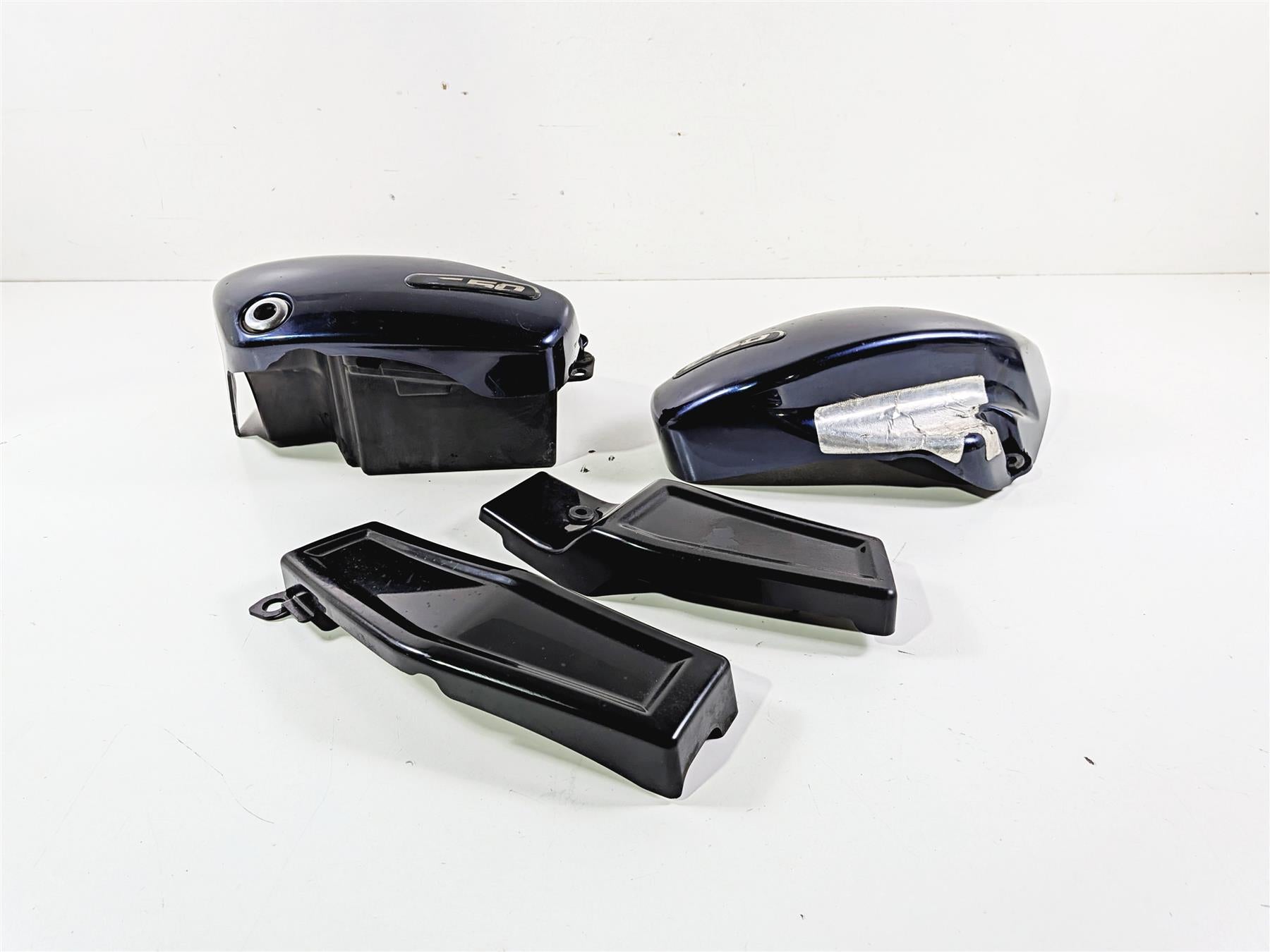 2006 Suzuki VL800 C50 Boulevard Left Right Side Covers 47110-41F81 47210-41F80 {{ shop.shopifyCountryName }} - Mototech271