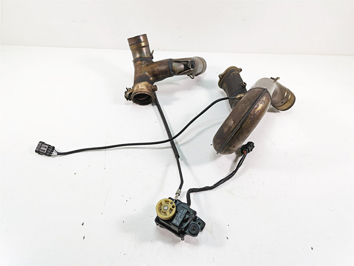 2016 Ducati Panigale 1299 S Exhaust Header Parts & Servo Set 57114422B 59340393A {{ shop.shopifyCountryName }} - Mototech271