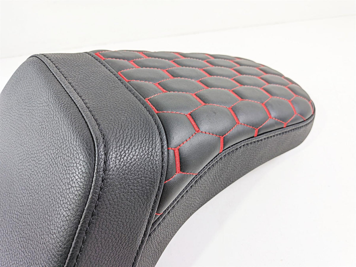 2008 Harley FXDSE CVO Dyna C.C. Rider Red Step Up Seat Saddle S11-Mototech271