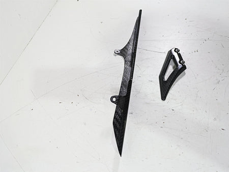 2020 Triumph Daytona 765 Moto2 Carbon Fiber Chain Cover Set T2050596 {{ shop.shopifyCountryName }} - Mototech271