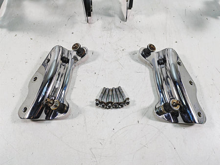 2011 Harley Touring FLHR Road King Passenger Backrest Luggage Rack Quick Release Set {{ shop.shopifyCountryName }} - Mototech271