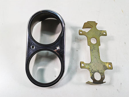 2000 Harley Dyna FXDL Low Rider Chrome Gauges Speedo Tacho Housing 67185-95 {{ shop.shopifyCountryName }} - Mototech271