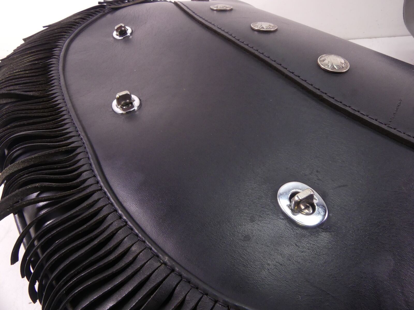 2003 Indian Spirit Springfield Fringe Leather Side Saddlebag Luggage Set {{ shop.shopifyCountryName }} - Mototech271