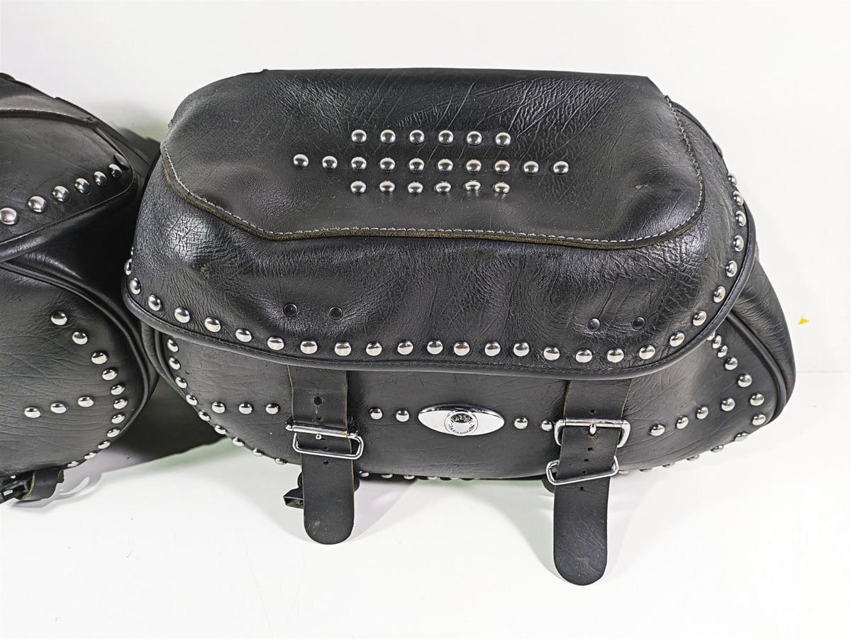 2003 Harley FLSTC Softail Heritage 100th Saddlebag & Mount Set 90476-00 90477-00 {{ shop.shopifyCountryName }} - Mototech271