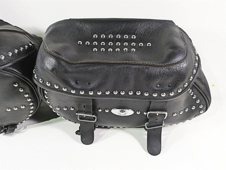 2003 Harley FLSTC Softail Heritage 100th Saddlebag & Mount Set 90476-00 90477-00 {{ shop.shopifyCountryName }} - Mototech271