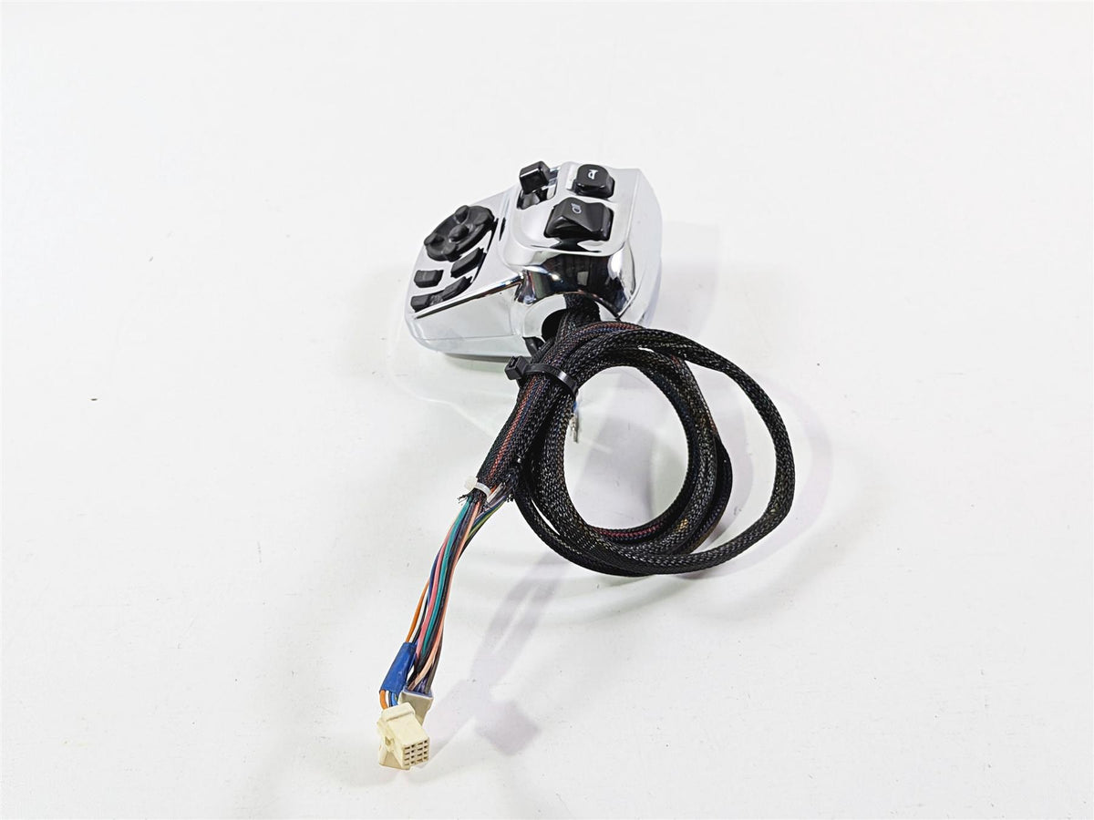 2015 Indian Chieftain Left Hand Chrome Turn Signal Control Switch 4015197-Mototech271