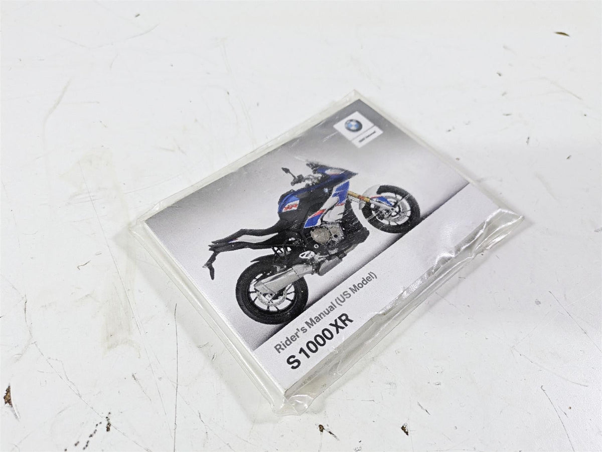 2019 BMW S1000XR K49 Owners Manual Booklet 01409467217 {{ shop.shopifyCountryName }} - Mototech271