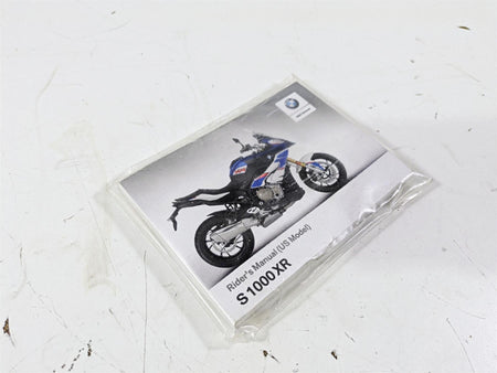 2019 BMW S1000XR K49 Owners Manual Booklet 01409467217 {{ shop.shopifyCountryName }} - Mototech271
