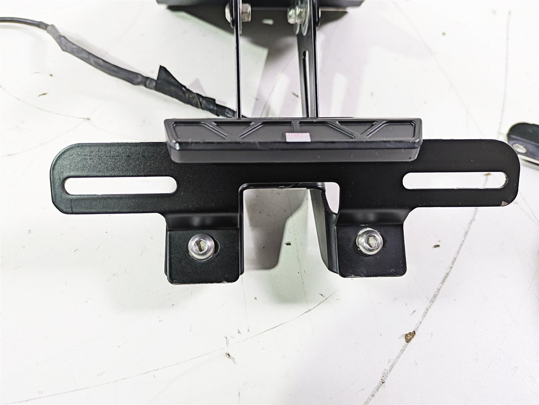 2019 Triumph Speed Triple RS 1050 Short License Plate Holder Blinker Set {{ shop.shopifyCountryName }} - Mototech271