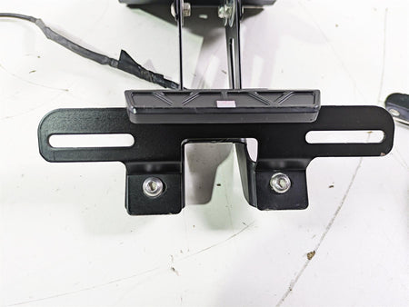 2019 Triumph Speed Triple RS 1050 Short License Plate Holder Blinker Set {{ shop.shopifyCountryName }} - Mototech271