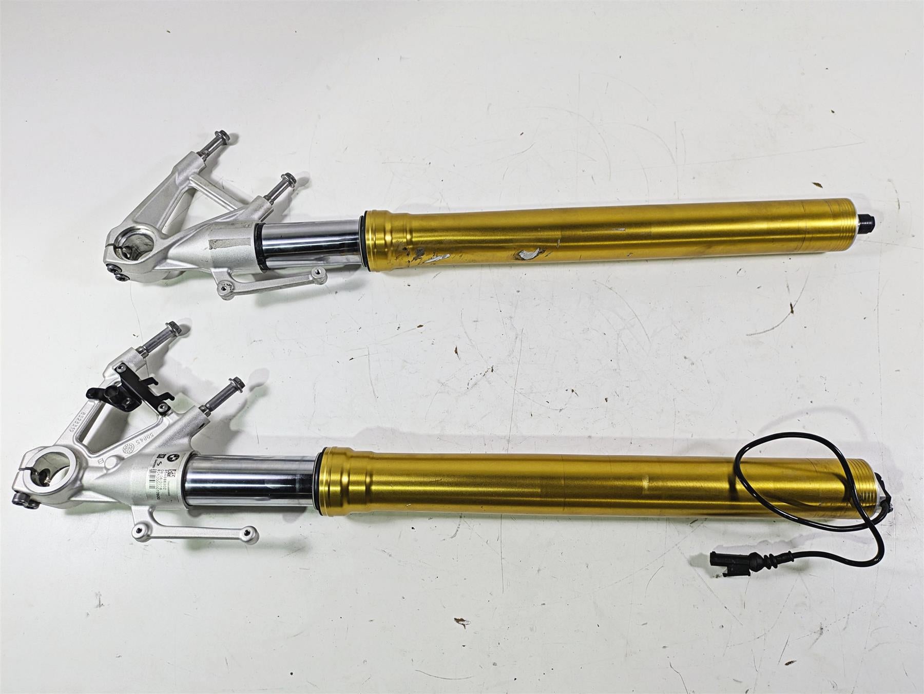 2016 BMW S1000RR K46 FDDC ESA Front Fork Leg Set - BENT 31428548865 31428548864 {{ shop.shopifyCountryName }} - Mototech271