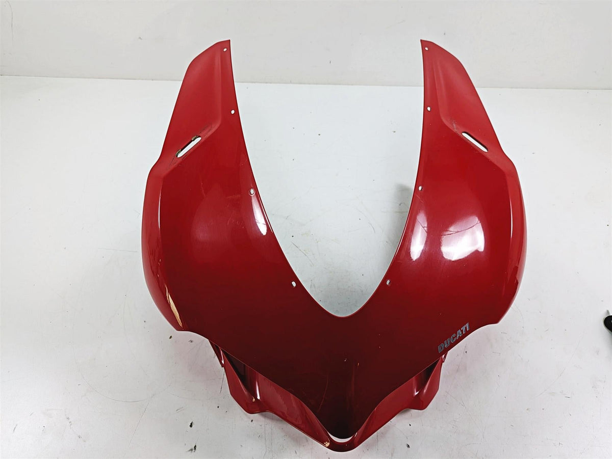 2016 Ducati Panigale 1299 S Red Nose Oem Headlight Fairing Cover 48111181A {{ shop.shopifyCountryName }} - Mototech271