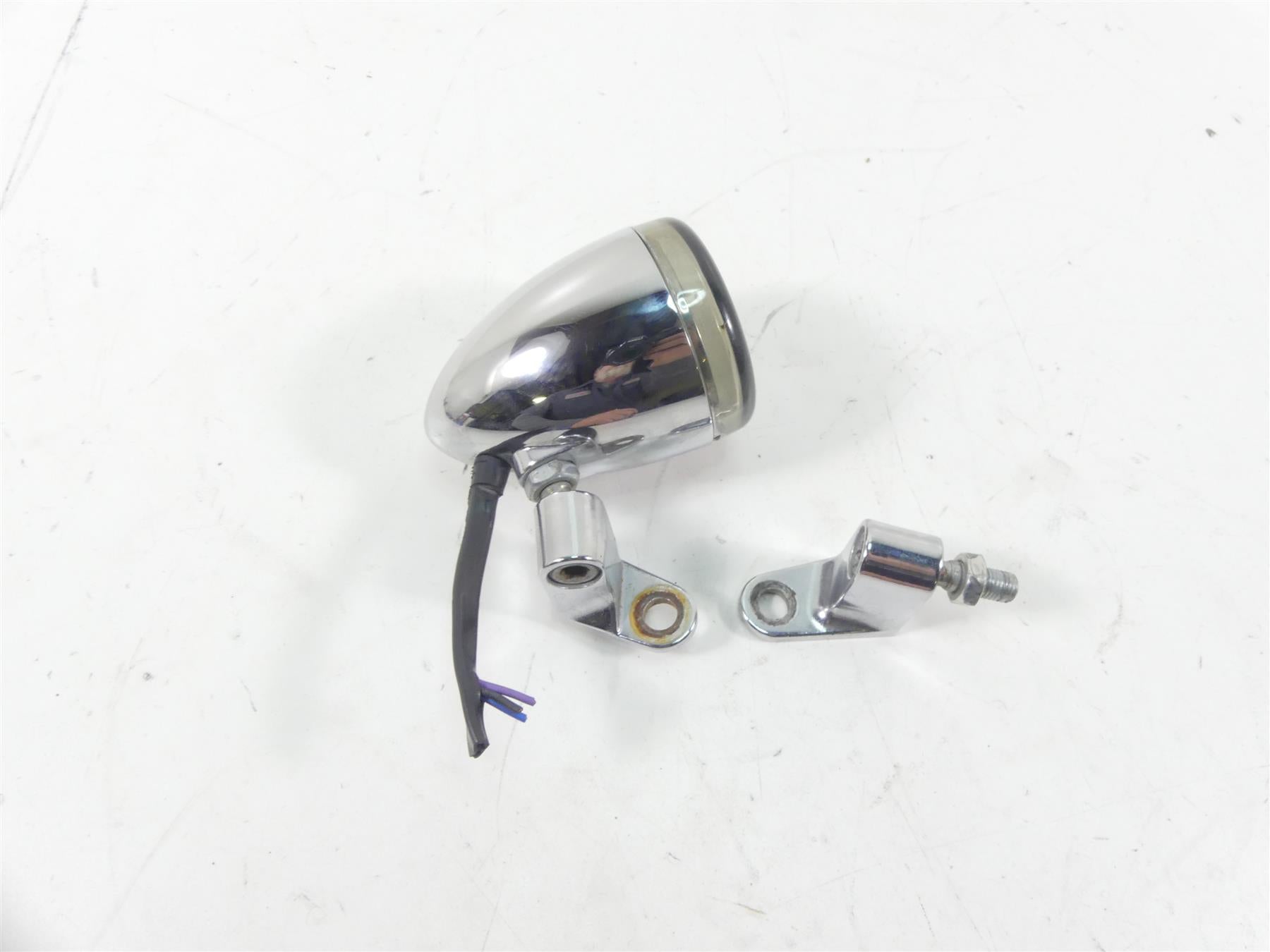 2013 Harley FXDWG Dyna Wide Glide Right Chrome Turn Signal Blinker {{ shop.shopifyCountryName }} - Mototech271