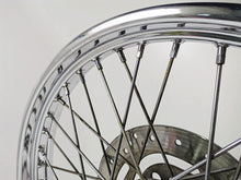 Load image into Gallery viewer, 2007 Harley Sportster XL1200 C Straight 21x2.15 Front Wheel Spoke Rim 43557-05A
